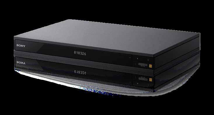 UBP-X1000ES Odtwarzacz Blu-ray Disc 4K Ultra HD stworzony, by zapewnić zniewalającą rozrywkę 28 gama projektorów domowych UBP-X1000ES Ten precyzyjnie wykonany, uniwersalny odtwarzacz reprodukuje