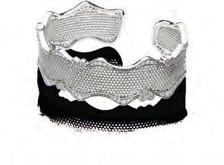 Srebrna bransoletka bangle z cyrkoniami sześciennymi S1 = 16 cm,