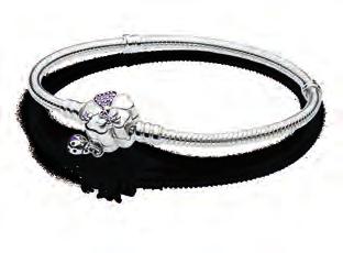 18 cm, 19 cm,  590744CZ / 319 zł Bransoletka PANDORA Rose bangle