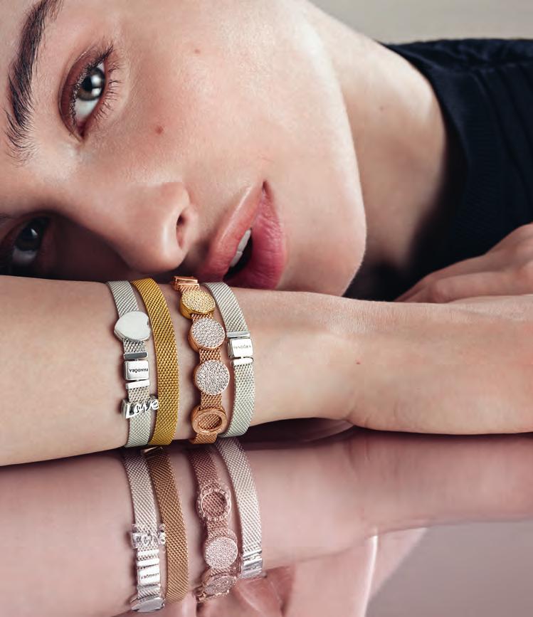 PANDORA Rose oraz olśniewający PANDORA Shine.