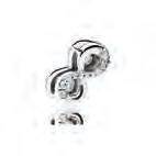 charms, srebro, szafirowe szkło 797755
