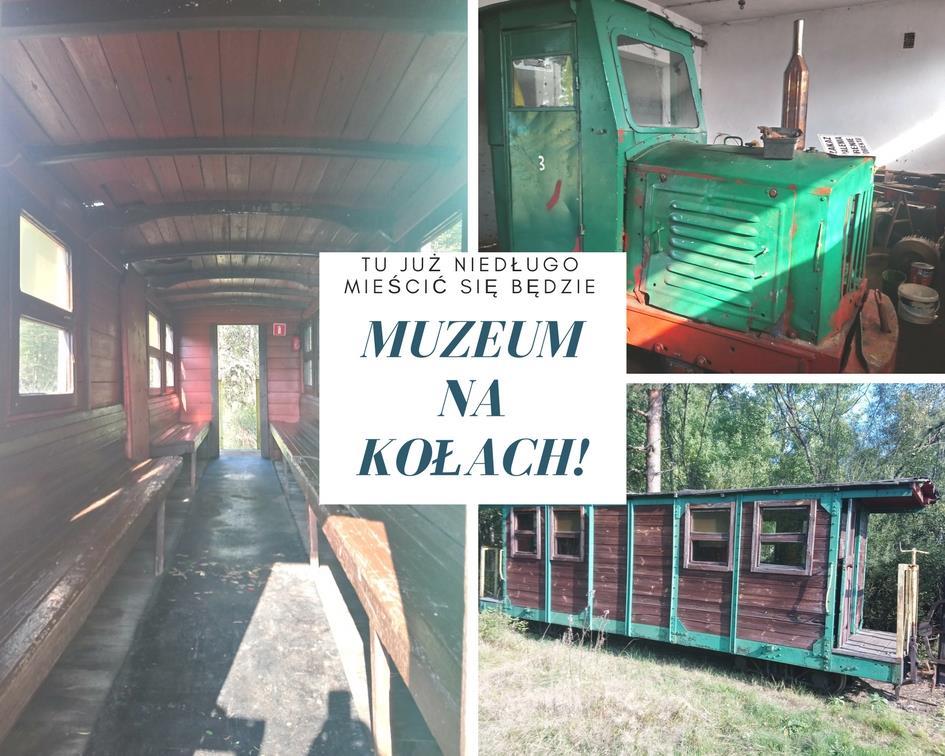 NEWSLETTER ZWIĄZKU EUROREGION TATRY 3 Lokomotywa oraz wagonik kolejki wąskotorowej, które po renowacji pełnić będą funkcję Muzeum na kołach, fot.