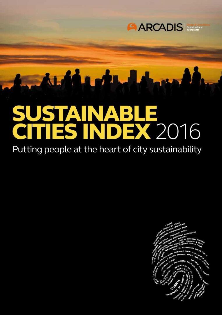 Sustainable Cities Index 2016 100 miast na całym świecie Trzy