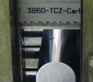 6-TCT-3/4 3/4 TCT 3860 PIŁA WĘGLIKOWA TCA Projektowana do cięcia aluminium. Dodatni kąt natarcia zapewnia wydajne cięcie wszelkiego rodzaju aluminium i jego stopów. Ząb nie rozwiedziony. 3860-27-0.
