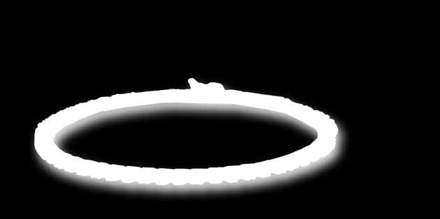 0,55 ct; dł. 3,2 cm cena wywoławcza: 2 300 zł 281 Bransoletka tenisowa złoto pr. 0,750, m.