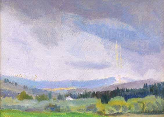 19 Jan Wojnarski (1879 Tarnów 1937 Kraków) Do zbiorów olej, tektura, 18 13 cm na odwrocie