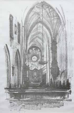 : Suchanek praca pochodząca z teki Gdańsk, 1957 r.