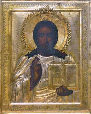 127 Ikona Zmartwychwstania Pańskiego Rosja, XVIII/XIX w.