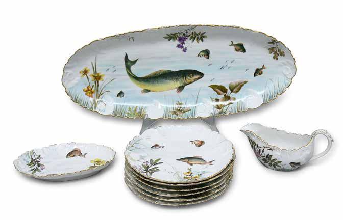 203 Serwis kawowy dla 6 osób Villeroy & Boch, Mettlach, 2 poł. XX w.