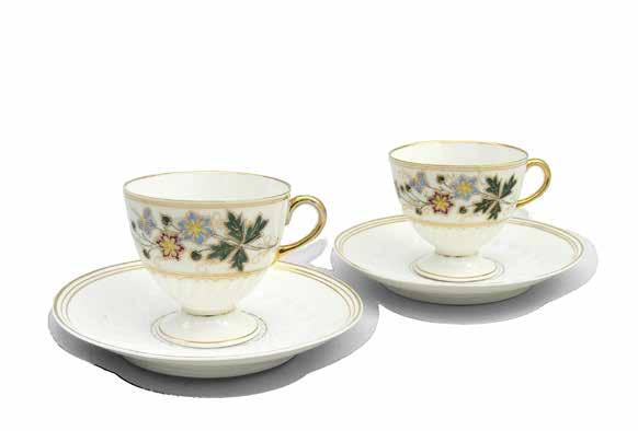 207 Patera C. Tielsch & Co., Stary Zdrój, ok. 1850 r. porcelana; wym.