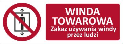 Wielkość 700x500 mm. Cena netto - 15,00 zł Numer referencyjny: T305 Nazwa: Uwaga!