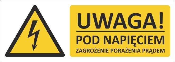 Piktogramy przedstawiają ostrzeżenie zarówno przed czynnikami fizycznymi, chemicznymi czy biologicznymi. Numer referencyjny: T301 Nazwa: Uwaga!