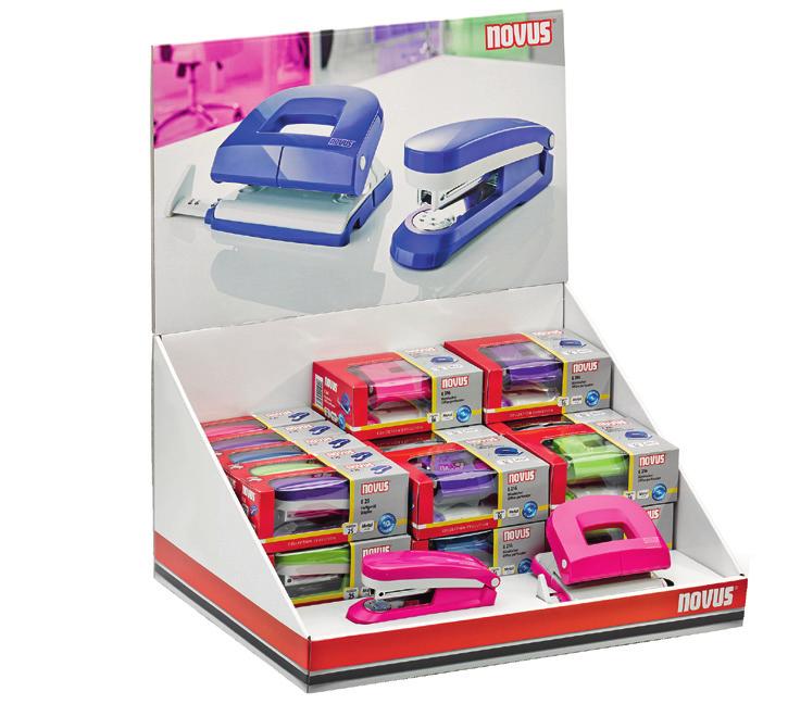 Kolekcja Evolution ZSZYWACZ MINI Użyteczny zszywacz biurowy Metalowy zszywacz z