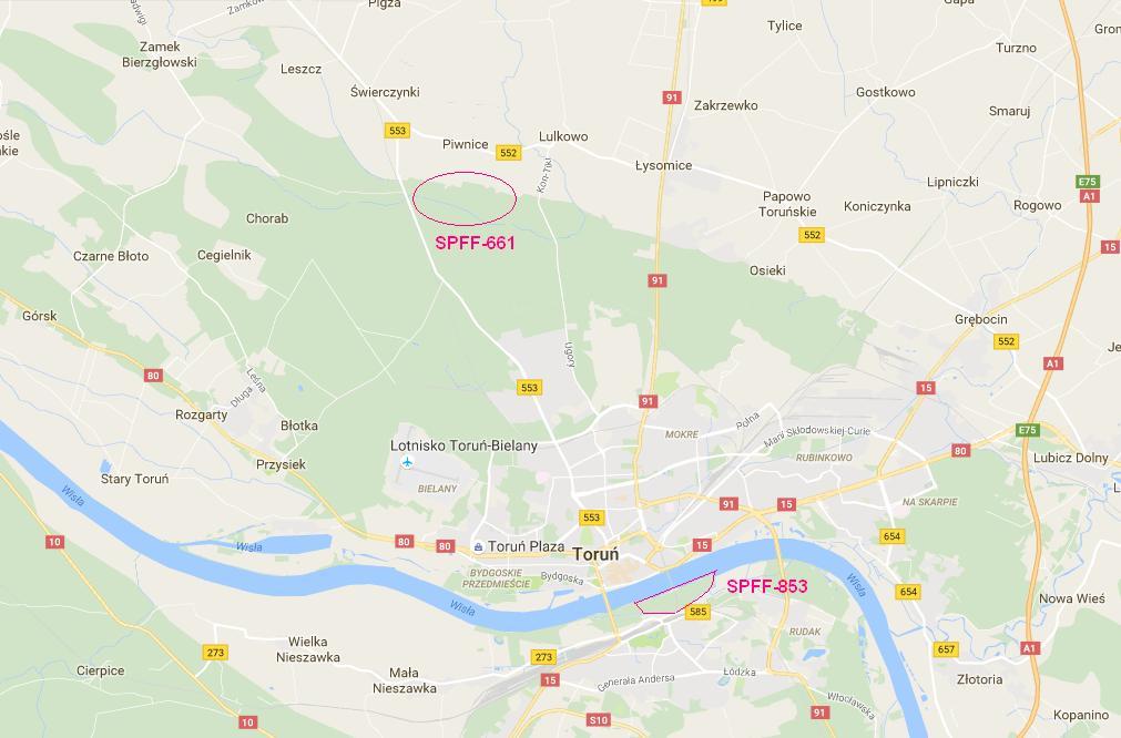 SQ2LKO Na początek coś dla łocó SPFF. Na terenie utorzonej Wisełkę dotorunia przez leobrzeżnej ody znaleźć Wisły.