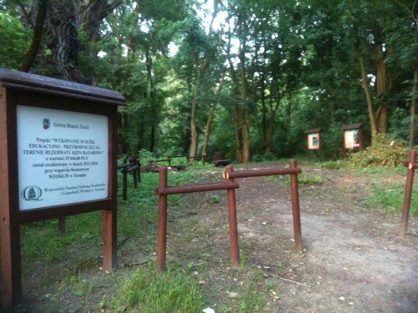 Drugi Pinice, Uniersytetu rezerat Rezerat której Mikołaja przyrody nosi nazę Kopernika Obseratorium Pinicki Toruniu naztz.