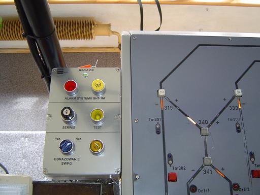 RPO-1 : pulpit operatorski (układ mikroprocesorowy),