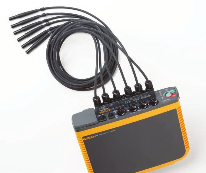 raportowania IEEE 519 3PHVL-1730-5M Zestaw przewodów: 3-fazowy przewód do pomiaru napięcia + przewód zerowy, 5 m i17xx-flex1.5kip FLUKE-17XX, IP65, iflex, 1,5 ka, 60 cm i17xx-flex1.