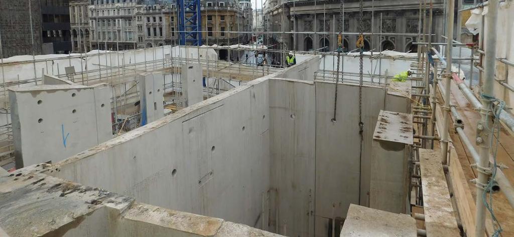 W 2011 roku zatrzymano w tym miejscu budowę obiektu tworzonego według poprzedniego projektu pod nazwą Pinnacle. Obecny projekt uwzględnia powstałe od tego czasu w okolicy budynki, jak np.