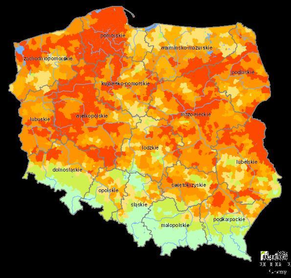 14 SEGMENT NAWOZY - AGRO NAWOZY AGRO GLOBALNIE Obszary najbardziej dotknięte suszą -7,5 mln ton Znaczący spadek produkcji pszenicy w UE spowodowany