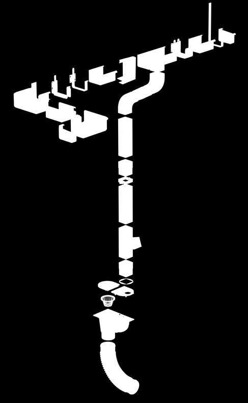 System rynnowy Galeco STL² hak nakrokwiowy zaślepka prawa hak doczołowy płaski hak doczołowy maskownica podsufitkowa odpływ rynna łącznik (dylatacyjny) łuk wewnętrzny 90 rynna kolano rura kolano