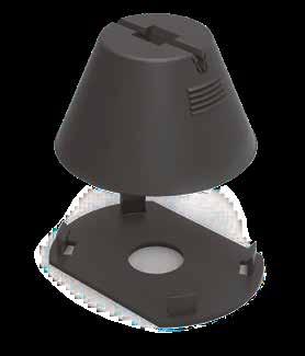 1D PL spód z tworzywa 75 70 138 6 8 ~1,1 kg 93010111 spód betonowy 75 70 130 8 10 ~1,1 kg 93030111 spód z tworzywa 75 70 138 8 10 ~1,1 kg PCV Służy do prowadzenia drutu odgromowego na płaskich