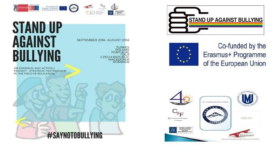 Proiectul Erasmus+,,Stand Up Against Bullying! Centrul Judeţean de Resurse şi Asistenţă Educaţională Cluj (CJRAE) este partener într-un proiect Erasnus + pe tema Bullying-ului.