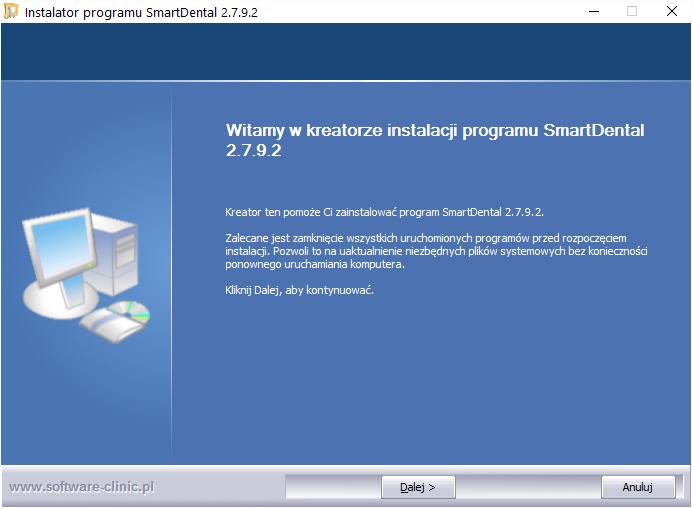 1.6.2. Aktualizacja programu UWAGA! Przed i po każdej aktualizacji programu należy wykonać archiwizację bazy danych Narzędzia > Archiwizacja bazy danych > Archiwizuj UWAGA!