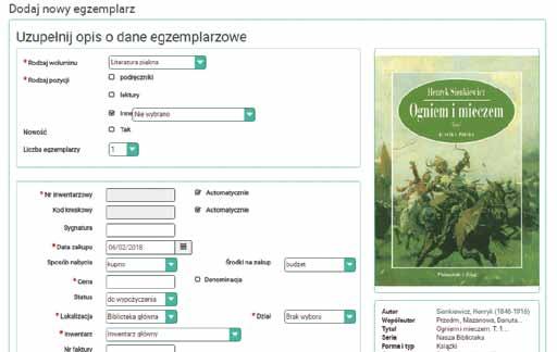 Ogranicz biurokrację, promuj czytelnictwo, usprawnij pracę bibliotekarza, daj uczniom innowacyjne narządzie do wypożyczania książek twórz nowoczesny wizerunek szkoły!