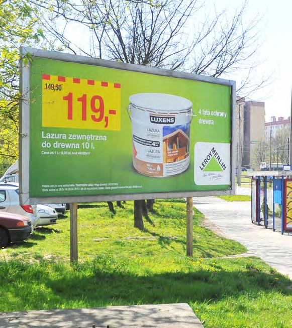 tablice billboardowe Kraków / Port Lotniczy Balice Kraków / ul. Srebrnych Orłów Kraków / ul.