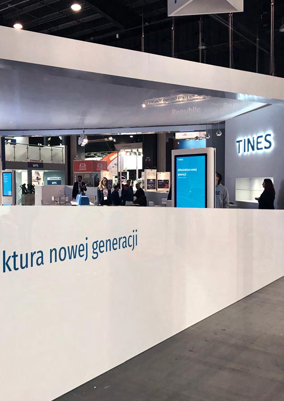 TINES Capital Group / TRAKO 2017 5 expo city / widocznie najlepsi Projektowanie i zabudowa