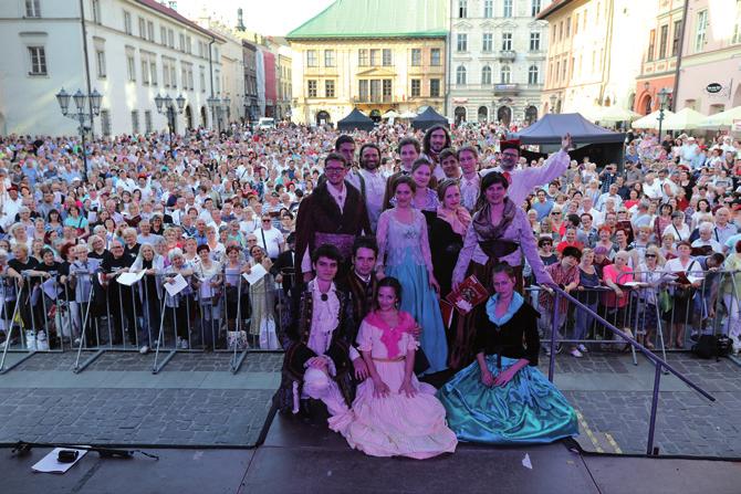 Fot. Bogusław Świerzowski, Kancelaria Prezydenta Miasta, UMK Zdjęcia z Lekcji Śpiewania będzie można zobaczyć na stronie portalu internetowego Magiczny Kraków pod adresem