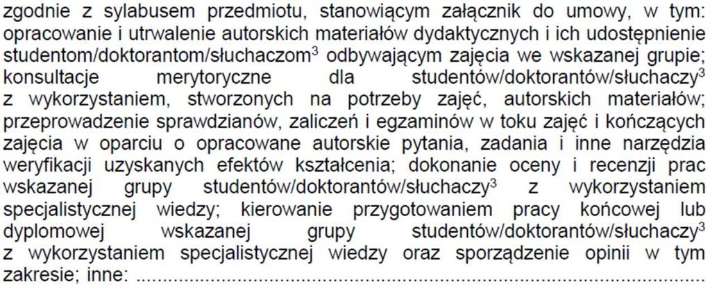 UMOWY CYWILNOPRAWNE