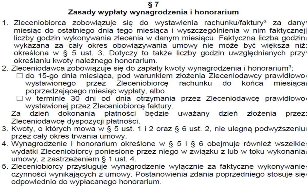 UMOWY CYWILNOPRAWNE ZLECENIE DYDAKTYKA PRZYKŁADOWO: Przyjmijmy umownie, że planowaliśmy zapłacić za godzinę zajęć 200 zł.
