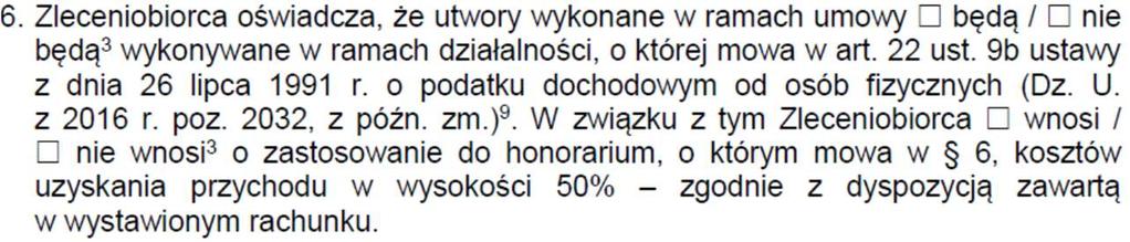 UMOWY CYWILNOPRAWNE