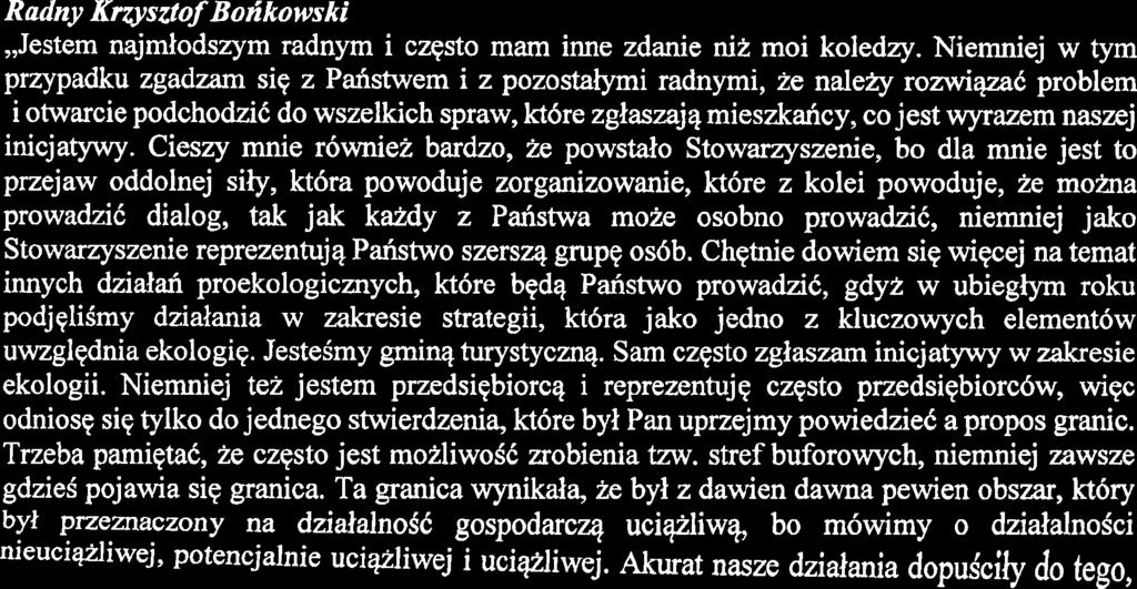 Wojewoda nie mial najrnniejszych zastrzekeii do calej procedury. Zapis, kt6ry nalazi siq w Paristwa sektorze planistycmym wynikal ewidentnie z potrzeb mieszkaric6w.