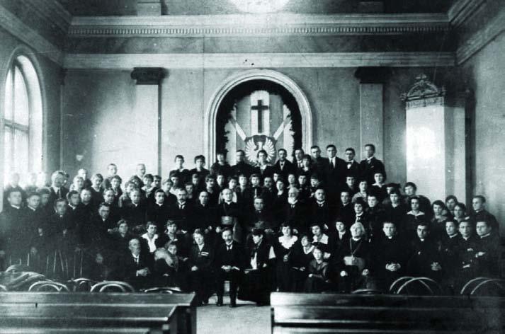 (od 2011) Odbudowa katedry po II wojnie światowej (ok. 1946-1948), Archiwum Archidiecezjalne Lubelskie Kazanie Prymasa Polski kard.