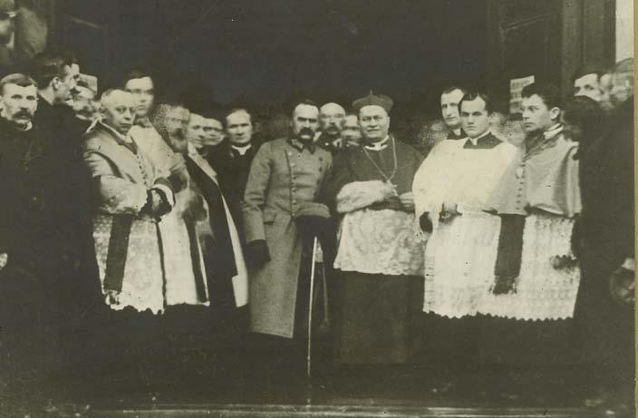 akademickiego Katolickiego Uniwersytetu Lubelskiego w budynku Wyższego Seminarium Duchownego (8 grudnia 1918), Archiwum KUL Wizytator apostolski abp Achilles Ratti (przyszły