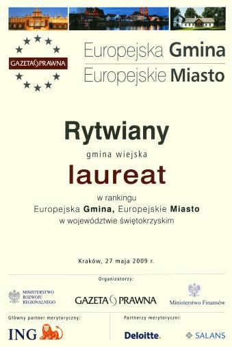 WYRÓŻNIENIA DLA