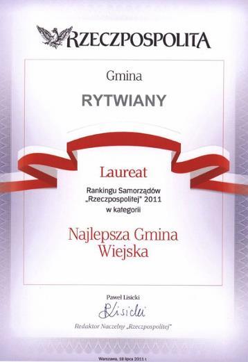 WYRÓŻNIENIA DLA