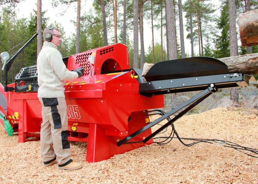 Nacisk tłoka do 24 ton! 485 Kombajn JAPA 485 to największy model w naszej ofercie.