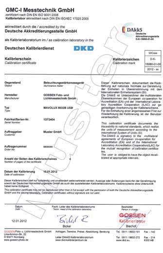 Wzorcowanie QM Niezawodność potwierdzona badaniami DIN EN ISO 9001-9004 wymaga monitorowania sprzętu pomiarowego, jeżeli ten sprzęt jest istotny z punktu widzenia kontroli jakości lub jest używany do