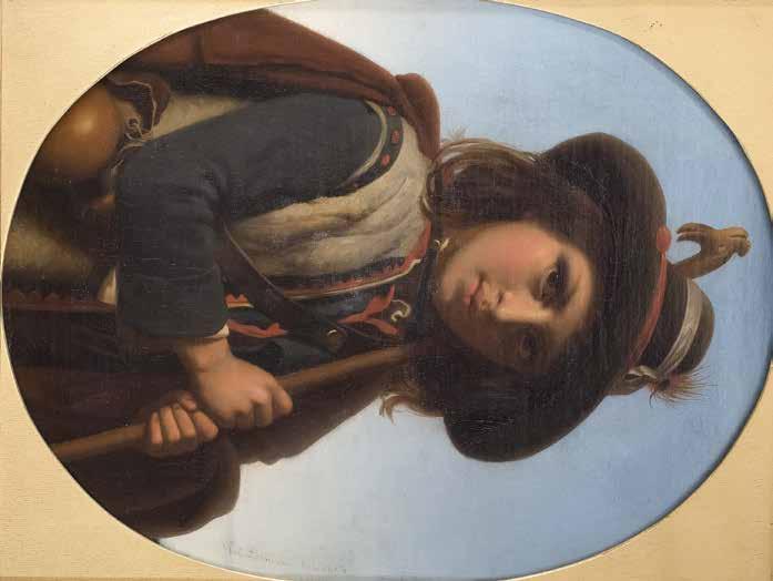 63 Rudolf Lehmann (1819 Ottensen 1905 Bushey) Włoski pastuszek, 1856 r.