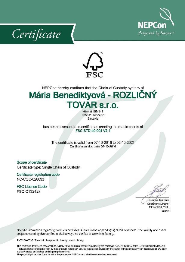 Czy posiadanie certyfikatu FSC lub PEFC
