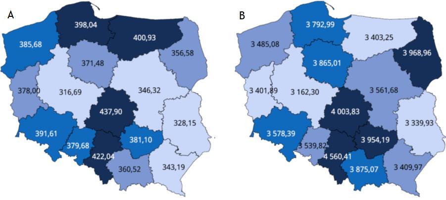 zamieszkania pacjenta. Źródło: [78]. Rys. 5.