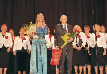 Zasłużona dla kultury polskiej Alina Małachowska W dniu 15 lutego 2018 r. w sali widowiskowej Ośrodku Kultury,,Arsus w Dzielnicy Ursus m.st.