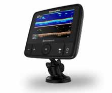 Raymarine Dragonfly 7 PRO Główne informacje o urządzeniach: Obrazowanie dna o jakości fotogafii - dzięki zastosowanej technologii CHIRP DownVision Idealnie dobrany dwuzakresowy przetwornik CHIRP