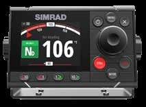 Simrad Wyświetlacz radaru R3016 Główne informacje o urządzeniach: 16-calowy, poziomy wyświetlacz dedykowany do obsługi radaru Współpracuje ze wszystkimi systemami radarów SIMRAD, w tym: Halo Pulde