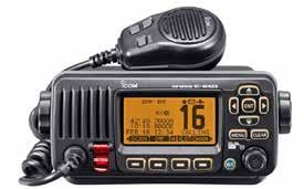 nawigacyjnym MarineCommander Współdzielony moduł komunikacji NMEA zapewnia kontakt pomiędzy radiotelefonem a innymi elementami systemu (np.