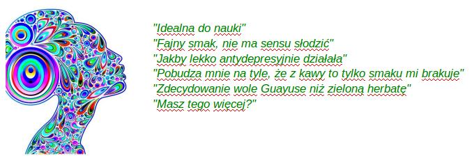 Luisa + miód na sny. W Polsce podobne działanie do Hierba Luisa (lemon grass, trawa cytrynowa) ma melissa. Wystarczy zaparzyć 1-3 torebki w 100ml wrzątku i wypić letnie z miodem już będąc w łóżku.