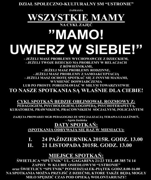 P w siedzibie spółdzielni: 48-385-74-00 POGOTOWIE TECHNICZNE: 601 602 045